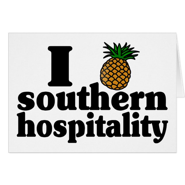 I Heart (Pineapple) Southern Hospitality (Front Horizontal)