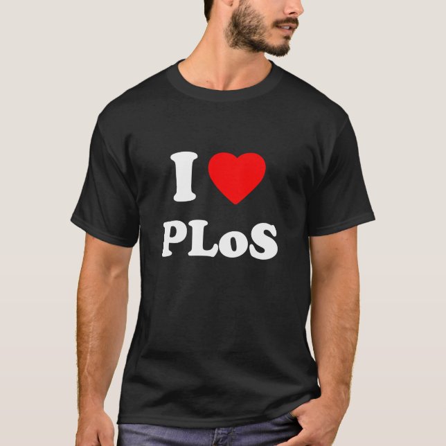 I Heart PLoS T-Shirt (Front)
