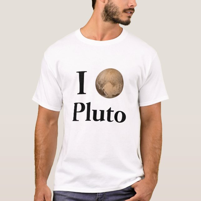 I Heart Pluto T-Shirt (Front)