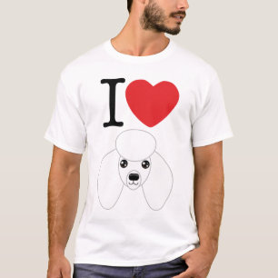 I Heart Poodles T-Shirt