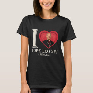 I Heart Pope Leo Xiv Pope Robert Francis Prevost C T-Shirt