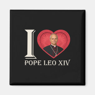 I Heart Pope Robert Francis Prevost Leo Xiv 267th Magnet