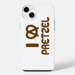 I Heart Pretzel iPhone 14 Plus Case