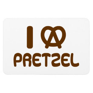 I Heart Pretzel Magnet