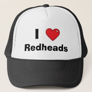 I Heart Redheads -- Mesh Hat