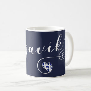 I Heart Reykjavík, Icelandic Coffee Mug