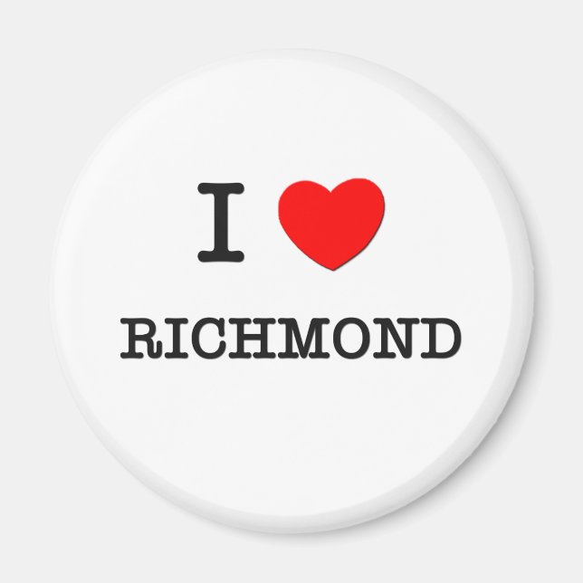 I Heart RICHMOND Magnet (Front)