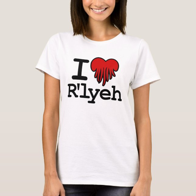 I Heart R'lyeh T-Shirt (Front)