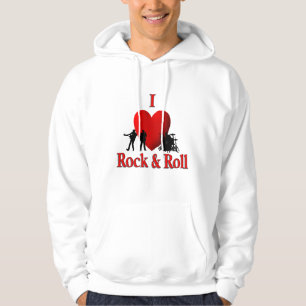 I Heart Rock & Roll Hoodie