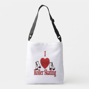 I Heart Roller Skating Crossbody Bag