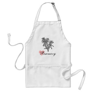 I Heart Rosemary Apron
