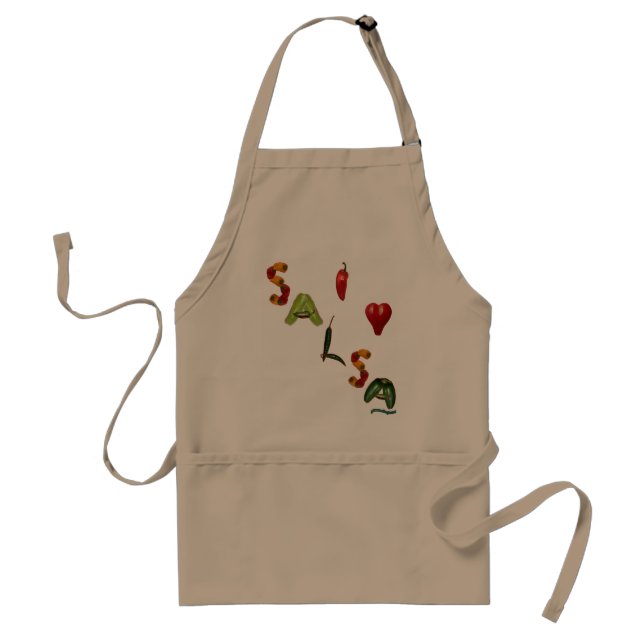 I Heart Salsa Standard Apron (Front)
