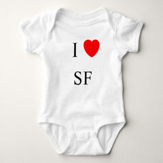 I heart San Francisco Baby Bodysuit