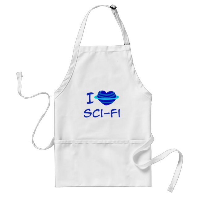 I Heart Sci-Fi Standard Apron (Front)
