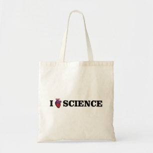 I Heart Science tote Bag