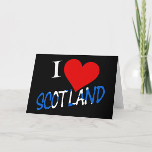 I Heart Scotland overlay gccnt Card