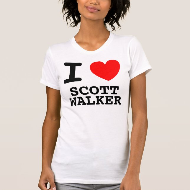 I Heart Scott Walker Shirt (Front)