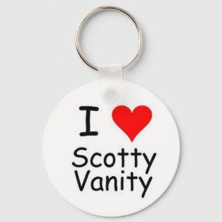 I Heart Scotty Vanity Keychain