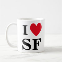 I Heart SF Mug