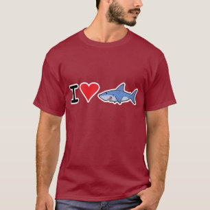 I heart shaaark T-shirt 2