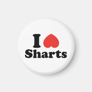 I Heart Sharts Magnet
