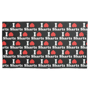 I Heart Sharts Pillowcase