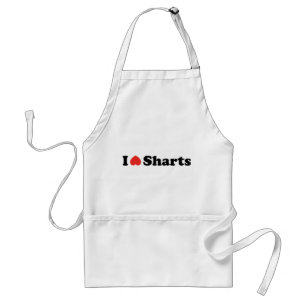I Heart Sharts Standard Apron