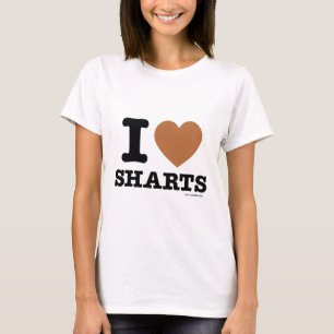 I Heart Sharts T-Shirt