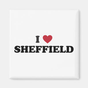 I Heart Sheffield Great Britain Magnet