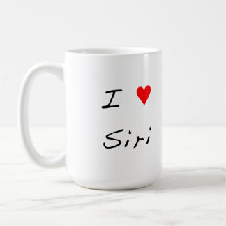 I Heart Siri Coffee Mug