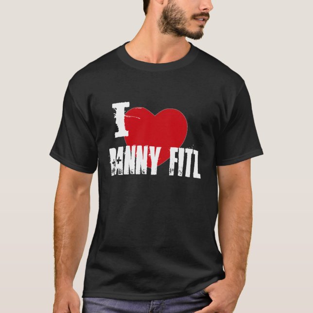 i heart sloppy danny fitz T-Shirt (Front)