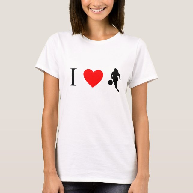 I heart soccer T-Shirt (Front)