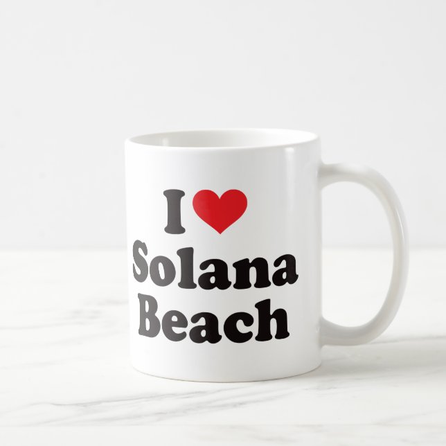 I Heart Solana Beach Coffee Mug (Right)