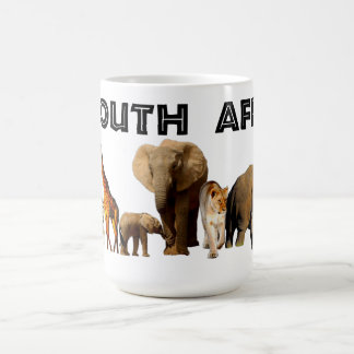I heart South Africa Wildlife Collage  Coffee Mug
