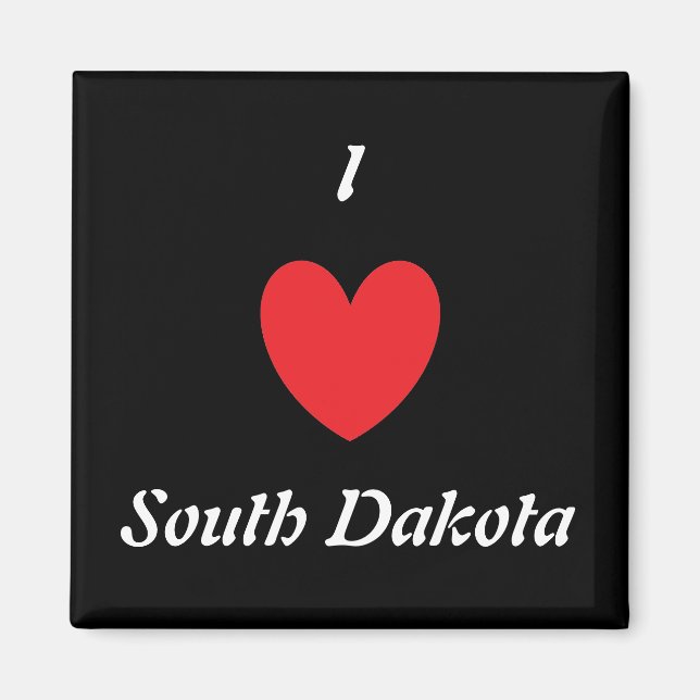 I Heart South Dakota Magnet (Front)