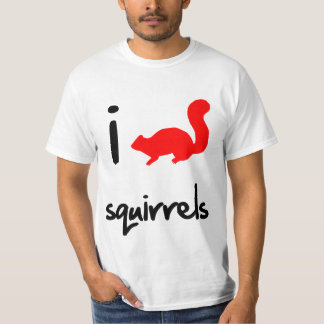 I Heart Squirrel T-Shirt