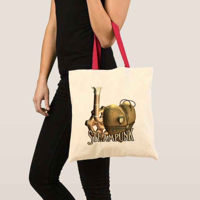 I Heart Steampunk Tote Bag (Front (Product))