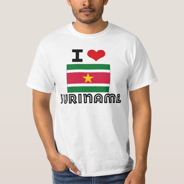 I HEART SURINAME T-Shirt (Front)