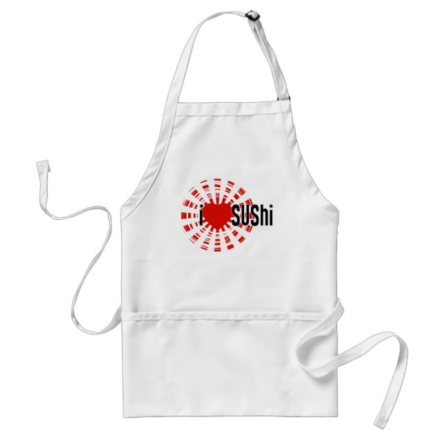I Heart Sushi! Standard Apron (Front)