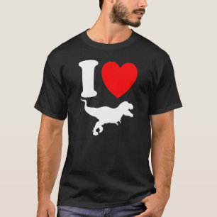 I Heart T Rex   Dinosaur  Tyrannosaurus Rex Love T-Shirt