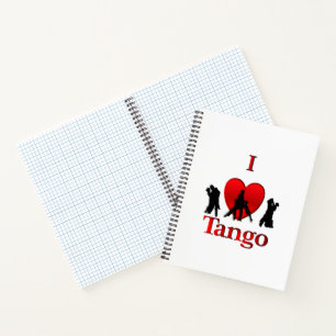 I Heart Tango Notebook