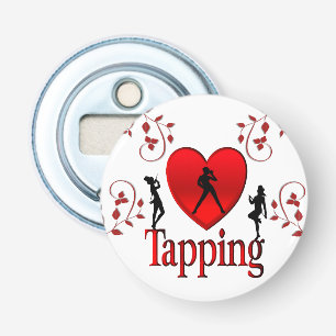 I Heart Tap Dance Bottle Opener