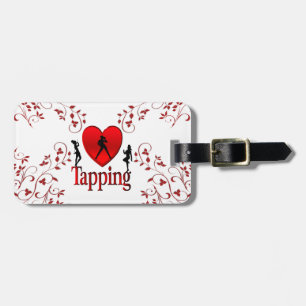 I Heart Tap Dance Luggage Tag