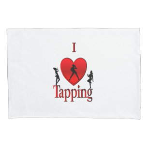 I Heart Tap Dance Pillowcase