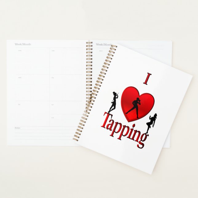 I Heart Tap Dance Planner (Display)