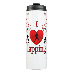 I Heart Tap Dance Thermal Tumbler