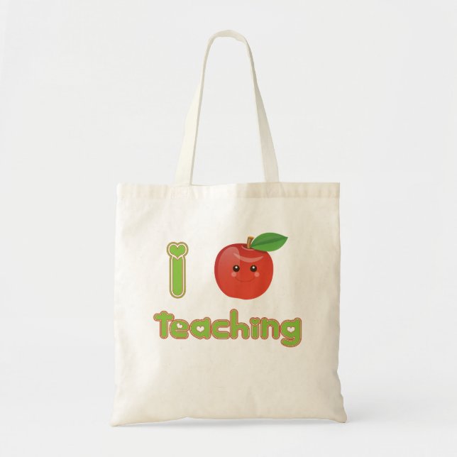 I Heart Teaching - Eco Bag (Front)