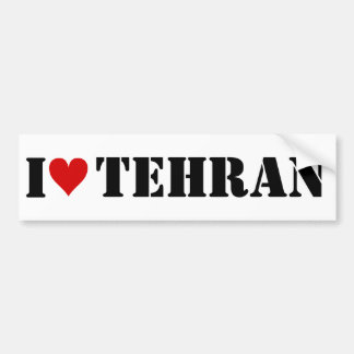 I [heart] Tehran Bumper Sticker