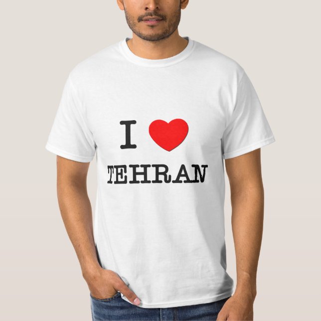 I Heart TEHRAN T-Shirt (Front)