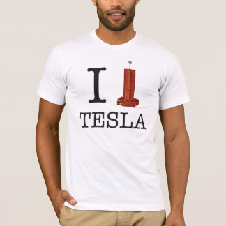 I (Heart) Tesla Coil T-Shirt